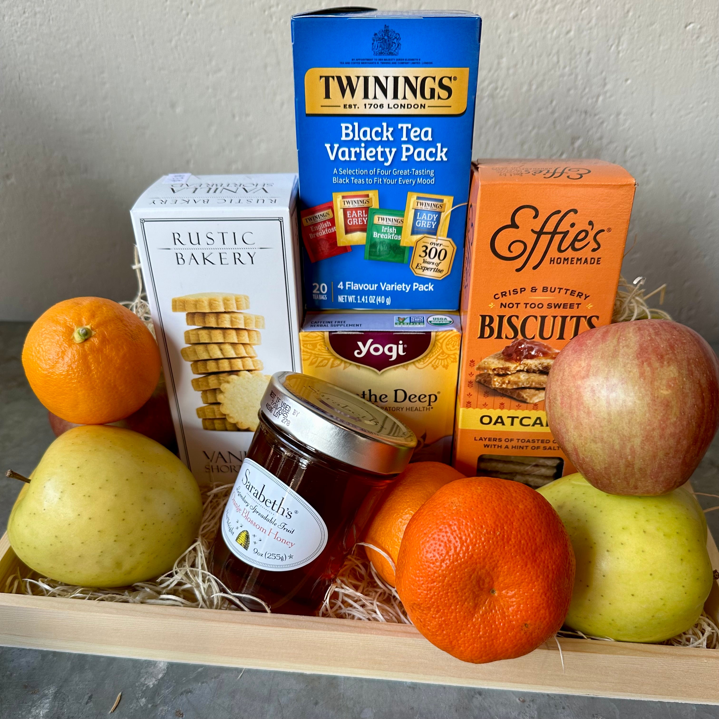 Fruit, Tea and Cookie Gourmet