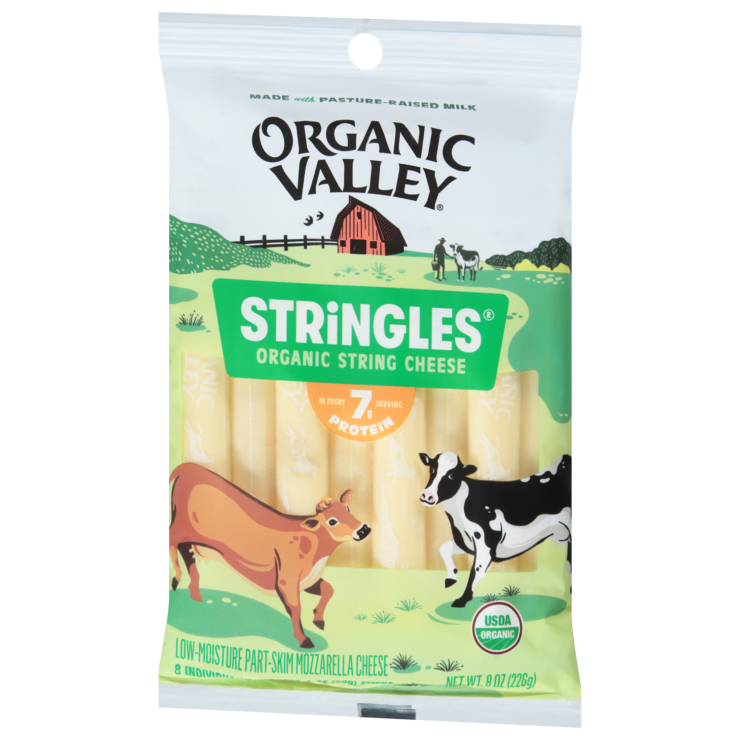 Organic Valley-Stringles Mozzarella