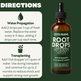 Root Drops – Plant Propagation & Transplant Booster
