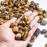 Tiger Eye Tumbled Stones | Healing Crystals | Reiki Stones: 100Grams