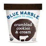 Blue Marble Ice Cream Crumbled Cookies & Cream