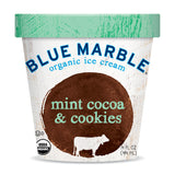 Blue Marble Ice Cream Mint Cocoa & Cookies