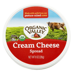 Organic Valley-Cream Cheese Tub 6 oz
