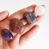 LOVE Crystal Gift Set | Love Crystals | Heart Chakra Kit: SET2 (Tumbles+ Bracelet)