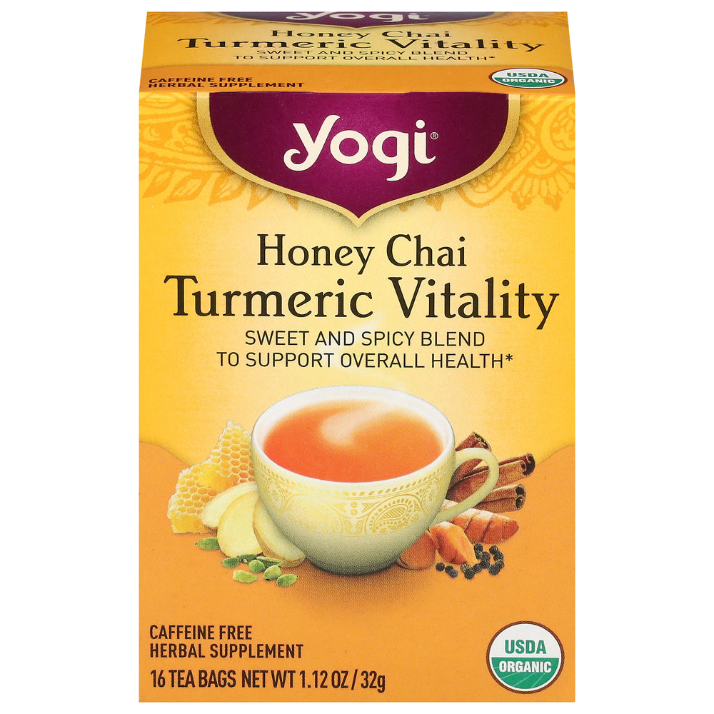 Yogi Honey Chai Turmeric Tea