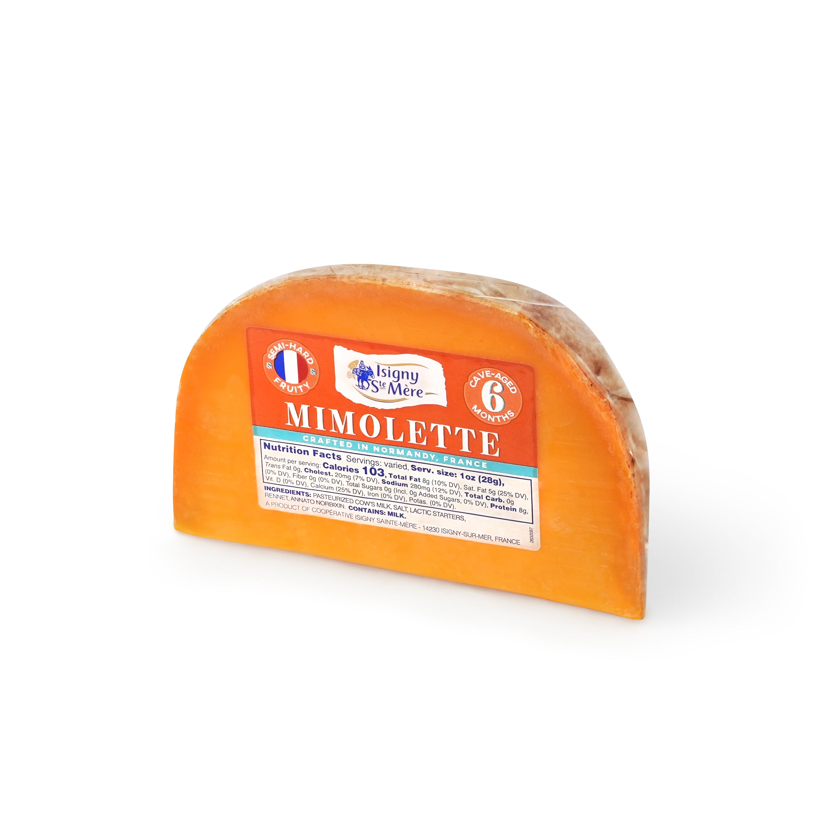 Isigny Mimolette 18 Month Pre-Cut