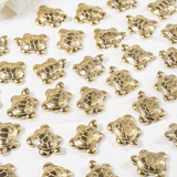 Gold Pyrite Turtle Figurine | Crystal Animal | Bulk Beads: 1Pcs