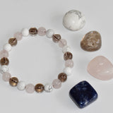 Anger Relief Crystal Set | Tumbled Stones | Gem Bracelet: SET1 (Tumbles)