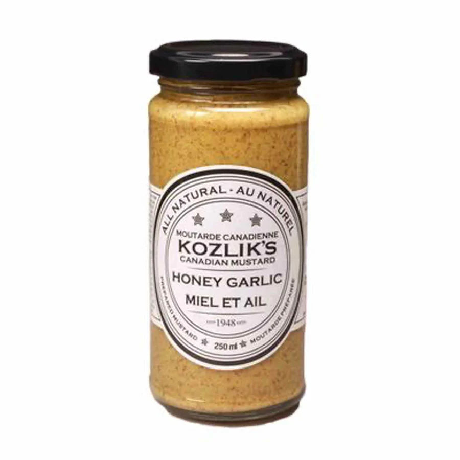 Kozlik's Honey & Garlic Mustard 8 oz
