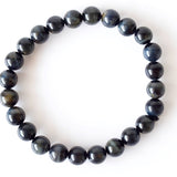 Healing Bracelet | Blue Tiger Eye | Gemstone Bracelet: 6mm
