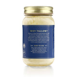 Pure & Unflavored Regenerative Beef Tallow 14oz
