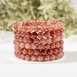 Round Beads Bracelets | Crystal Jewelry | Chakra Bracelet: Pyrite / 6mm