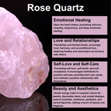 Rose Quartz Tumbled Stones | Healing Crystals | Chakra: 250Grams