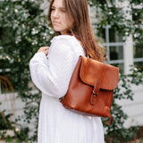 Monterey Backpack: Chestnut Brown