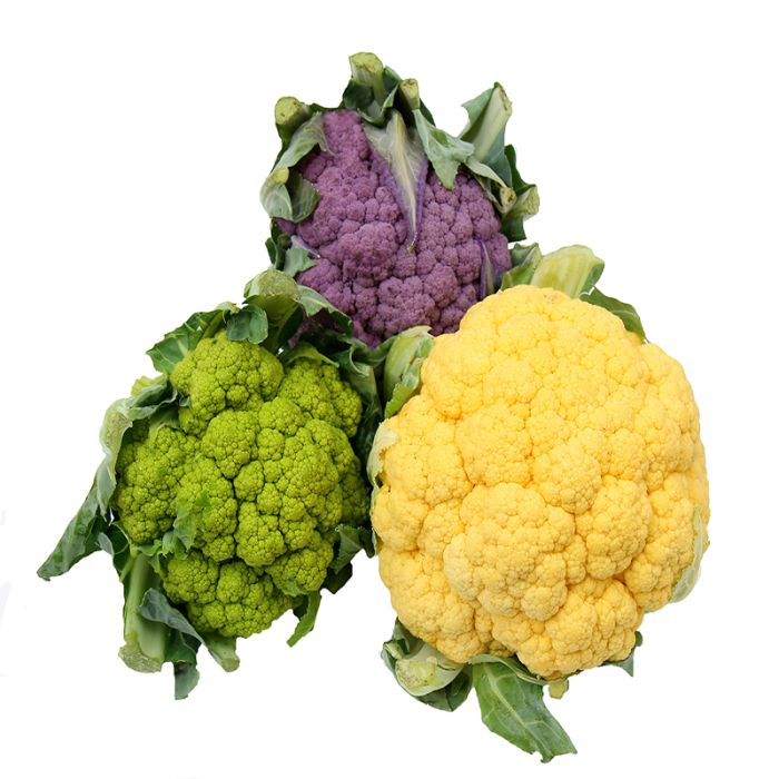 Rainbow Cauliflower per head