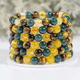 Good Fortune Bracelet | Gemstone Beads | Tiger Eye
