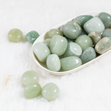 Green Aventurine Stones | Healing Crystals | Tumbled Gems: 100Grams