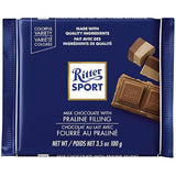 Ritter Sport Milk Chocolate Praline Filling