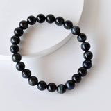 Healing Bracelet | Blue Tiger Eye | Gemstone Bracelet: 6mm