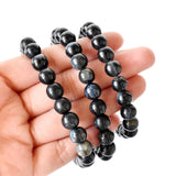 Healing Bracelet | Blue Tiger Eye | Gemstone Bracelet: 6mm