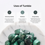 Aquamarine Tumbled Stones | Throat Chakra | Crystals in Bulk: 100Grams