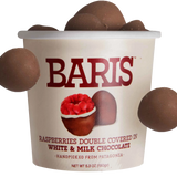 Baris White & Milk Chocolate Covered Raspberries
