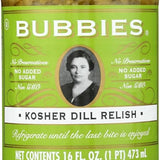 Bubbie's Kosher Dill Relish