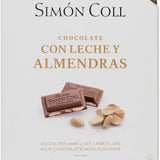 Simon Coll Milk Chocolate with Almonds Bar