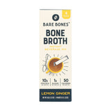 Bare Bones Lemon Ginger Bone Broth Instant Beverage Mix 2.12 oz