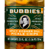 Bubbie's Spicy Kosher Dill Pickle Chips