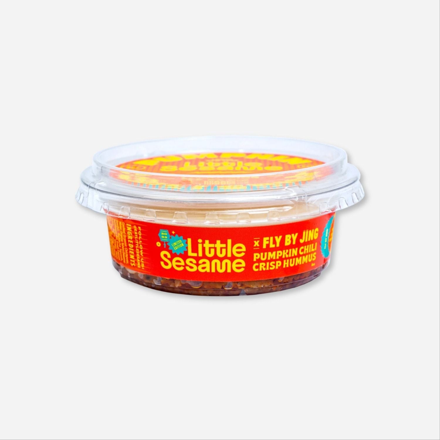 Little Sesame Pumpkin Chili Crisp Hummus