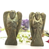 Pyrite Gemstone Angel | Pocket Angel | Crystal Figurine