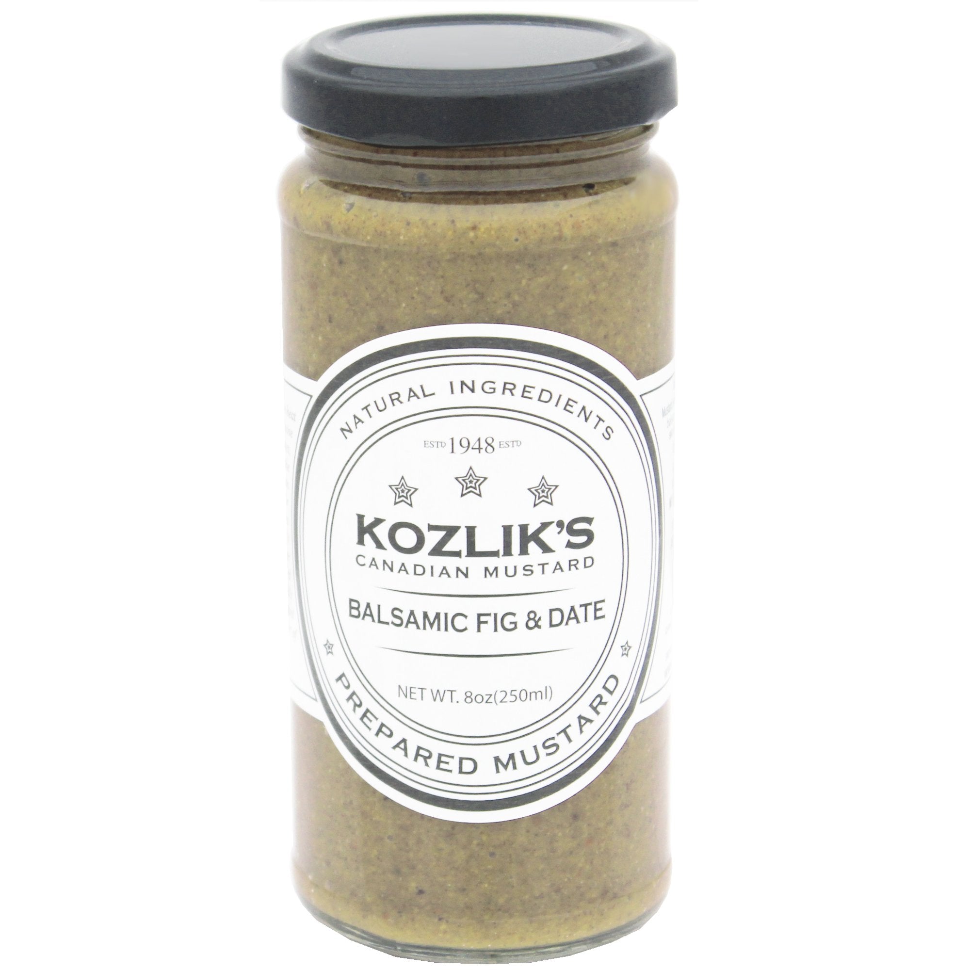 Kozlik's Balsamic Fig & Date Mustard 8 oz
