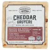 Wood River Cheddar Gruyere Roasted Red Pepper & Cracked Peppercorn 8 oz
