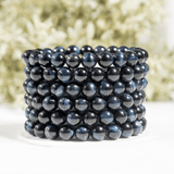 Healing Bracelet | Blue Tiger Eye | Gemstone Bracelet: 6mm
