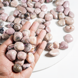 Rhodonite Tumbled Stones | Healing Crystals | Reiki: 100Grams