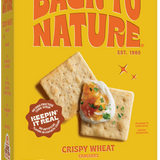 Back to Nature Crispy Wheat Crackers