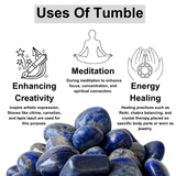 Amethyst Tumbled Stones | Healing Crystals | Chakra Stones: 250g