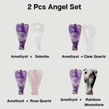 Gemstone Angels | Amethyst | Gemstone Pocket Angel