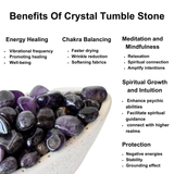 Crystal Quartz Tumbled Stones | Clear Quartz | Healing Stone: 100Grams