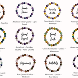 Good Fortune Bracelet | Gemstone Beads | Tiger Eye