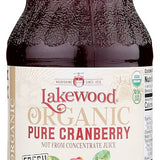 Lakewood Organic Pure Cranberry Juice