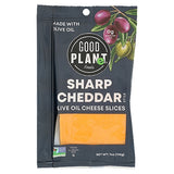 Good Planet Sharp Cheddar Olive Oil Cheese Slices