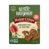 Better With Buckwheat Maine Crisps Savory Fig & Thyme