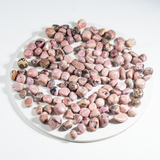 Rhodonite Tumbled Stones | Healing Crystals | Reiki: 100Grams