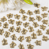 Gold Pyrite Turtle Figurine | Crystal Animal | Bulk Beads: 1Pcs