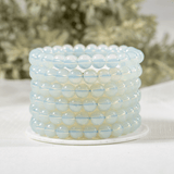 Round Beads Bracelets | Crystal Jewelry | Chakra Bracelet: Pyrite / 6mm