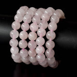 Healing Bracelet | Rose Quartz | Gemstone Beaded Bracelet: 6mm