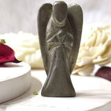 Pyrite Gemstone Angel | Pocket Angel | Crystal Figurine