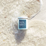 "Make Waves" salty sea candle